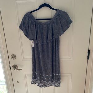 Old Navy blue dress size small NWT